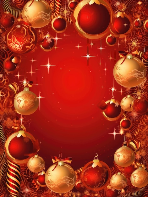 Christmas Holiday Invitation Background