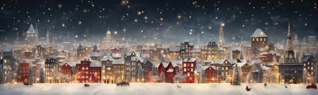 Photo christmas holiday painting background