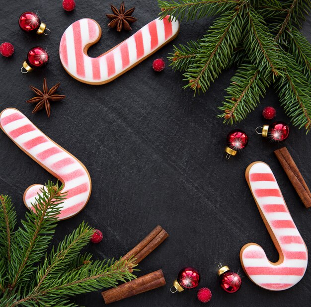 Christmas homemade gingerbread 