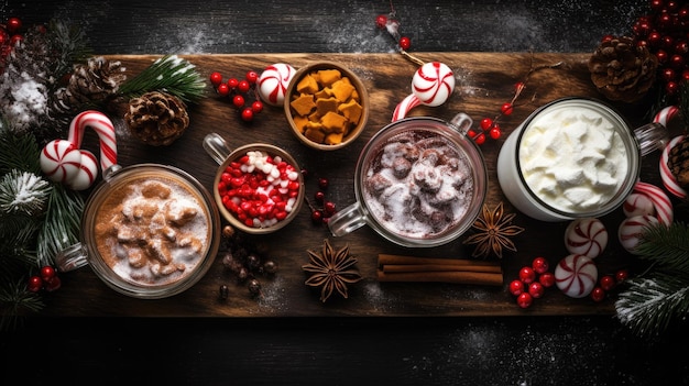 Christmas Hot Cocoa Bar