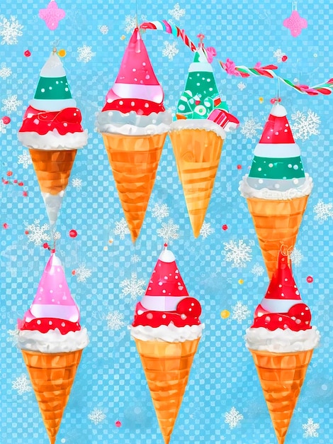 christmas ice cream holiday image free download