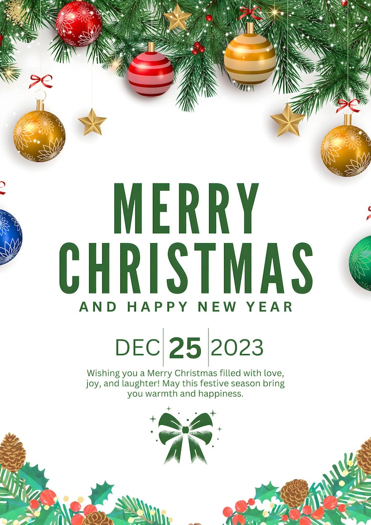 Photo christmas is a widely celebrated annual holiday that commemorates the birth of jesus christ