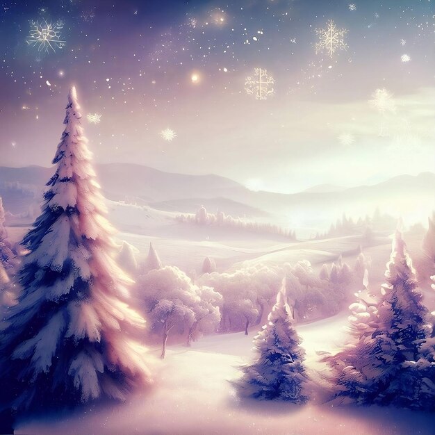 christmas landscape