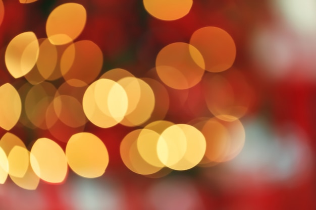 Christmas Lights Bokeh background