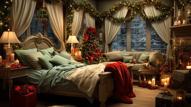 Christmas Living Room Delight