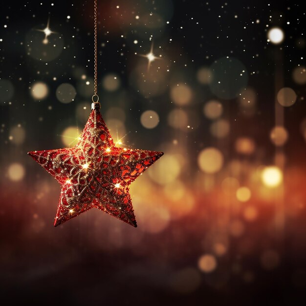 Photo christmas merry christmas star christmas background