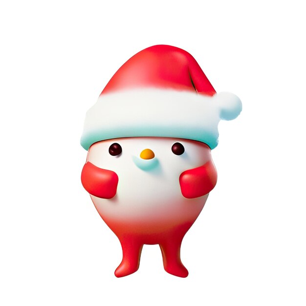 Photo christmas minimalist icon figure