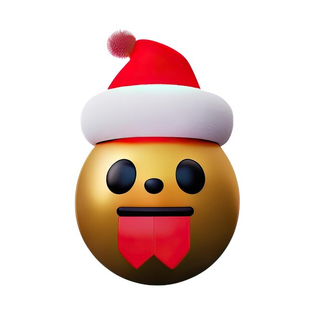 Christmas minimalist icon figure