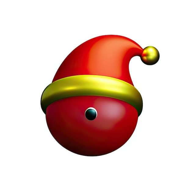 Christmas minimalist icon figure