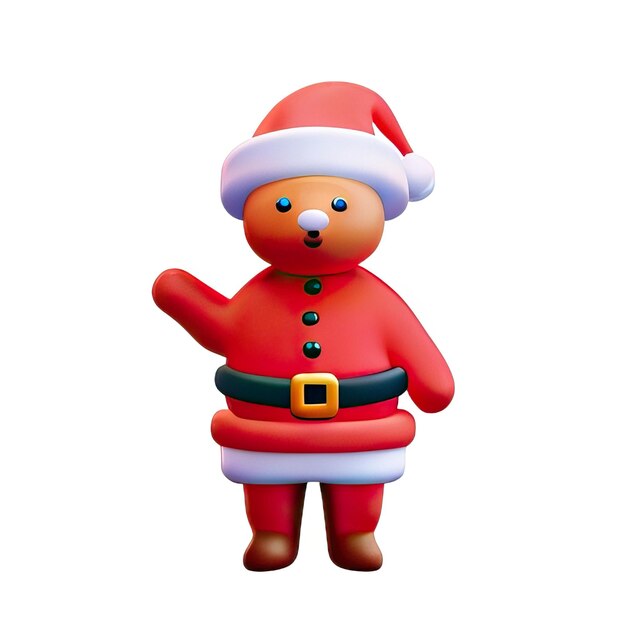 Christmas minimalist icon figure