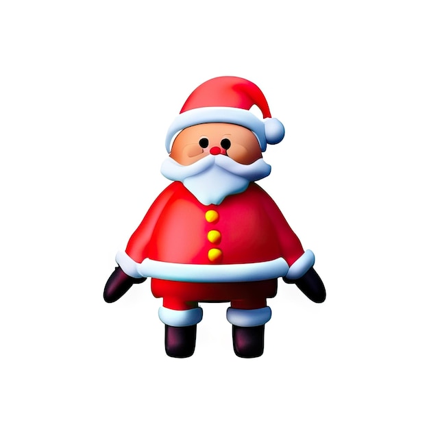 Christmas minimalist icon figure