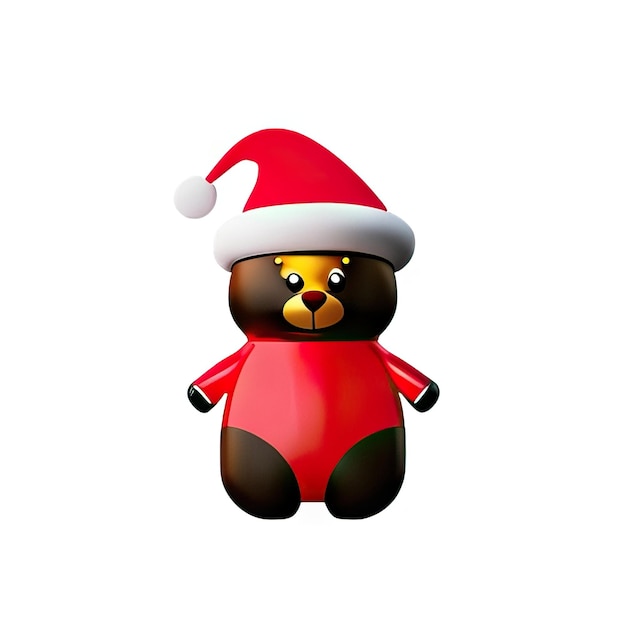 Christmas minimalist icon figure