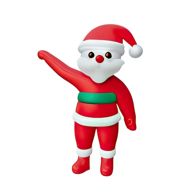 Christmas minimalist icon figure