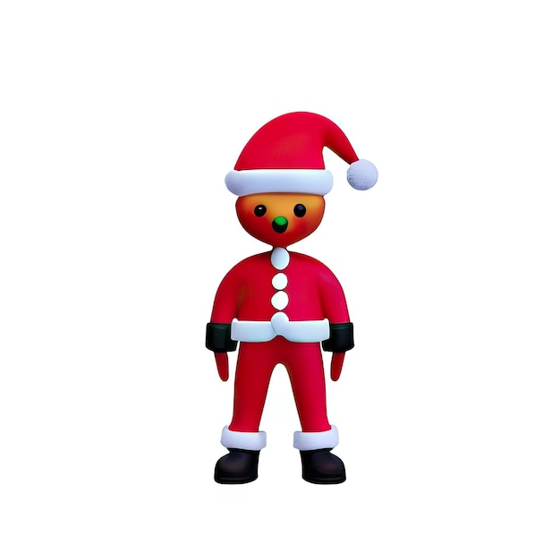 Photo christmas minimalist icon figure