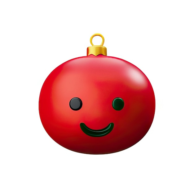 Christmas minimalist icon figure