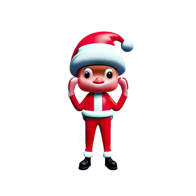 Foto figura iconica minimalista di natale