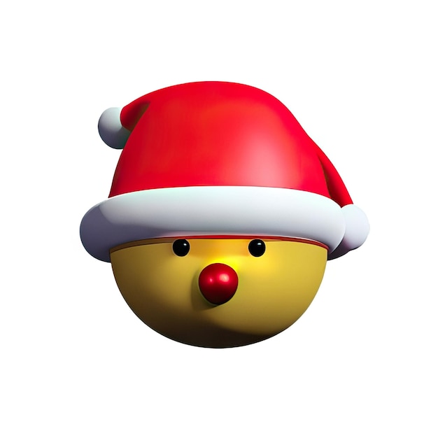 Christmas minimalist icon figure