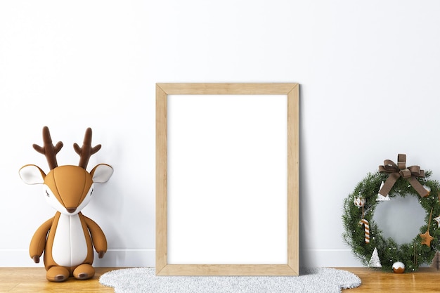 Christmas Mockup Frame A4 Images