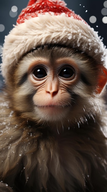 Christmas monkey