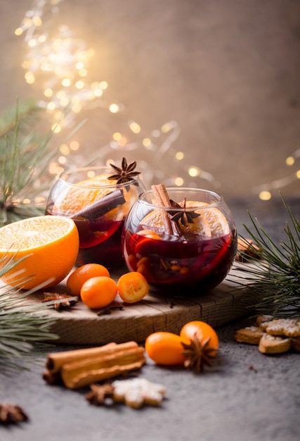 Christmas mulled wine