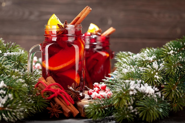 Christmas mulled wine