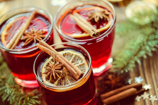 Christmas mulled wine