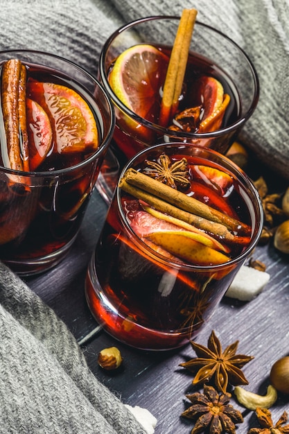 Christmas mulled wine