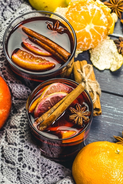 Christmas mulled wine