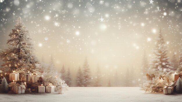 Christmas Background, Christmas Landscape Background, Christmas Wallpaper,  Landscape Background, AI Generative 29642930 Stock Photo at Vecteezy