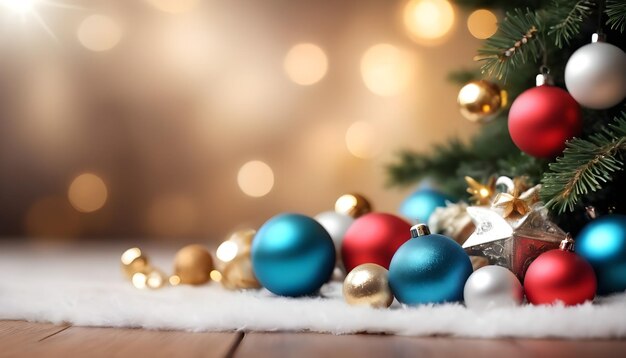 Christmas or New Year Background