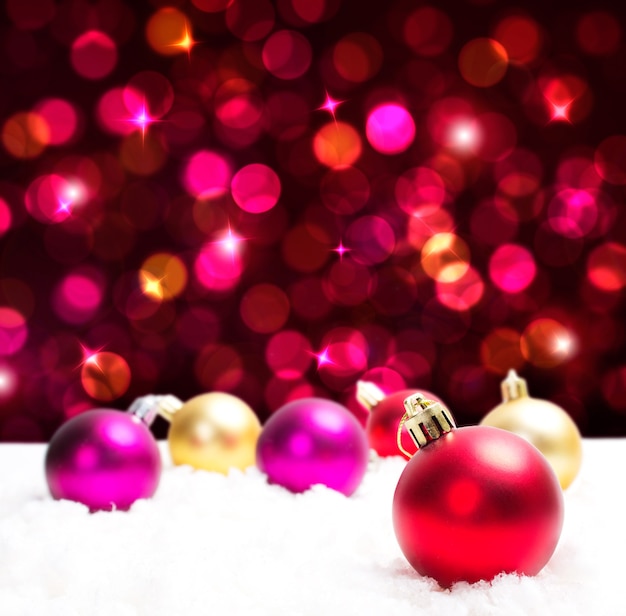 Christmas and new year background