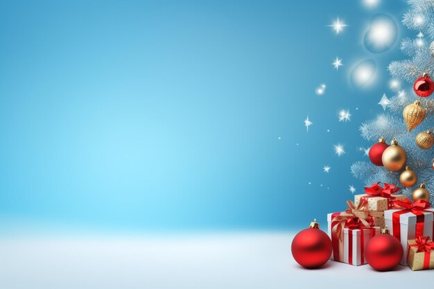 Christmas and new year background