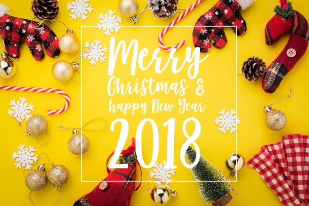 christmas and new year background