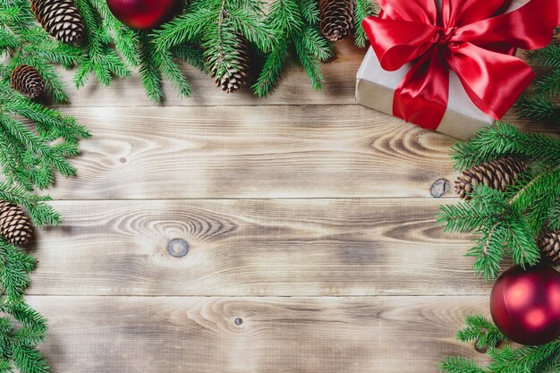 Christmas or New Year frame background