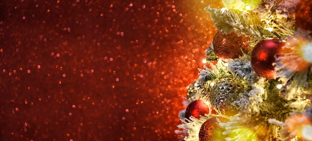 クリスマスと年末年始の背景、冬の季節。クリスマスグリーティングカード