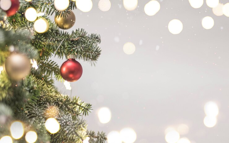 Photo christmas and new year holidays background