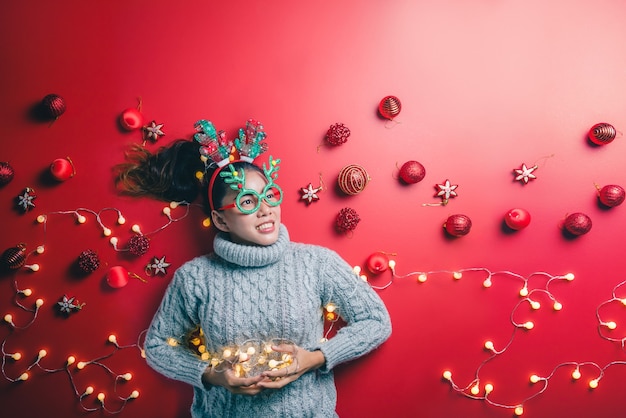 写真 クリスマス新年。