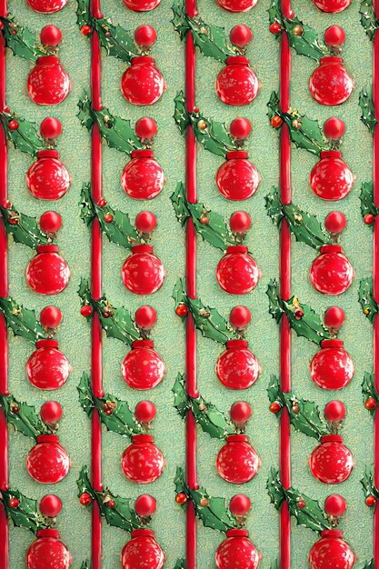 Christmas ornaments pattern