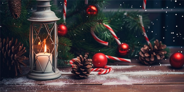 christmas party background with copy space