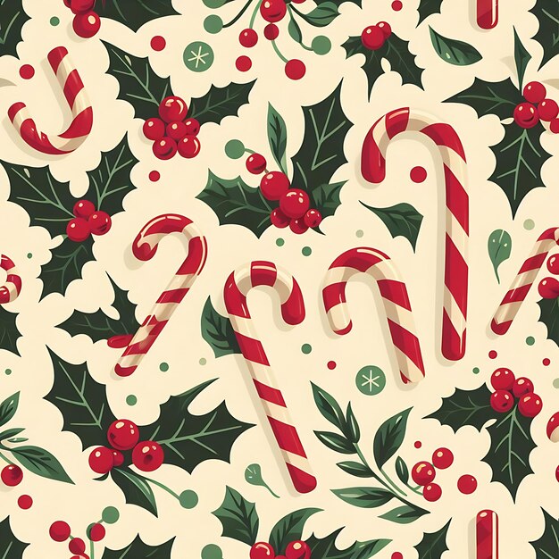 Photo christmas pattern backgrounds