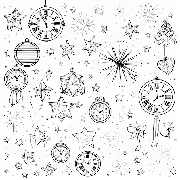 Christmas pattern vector