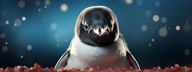 クリスマス ペンギン 冬 の 雪 テキスト の ため の 十分 な 空間