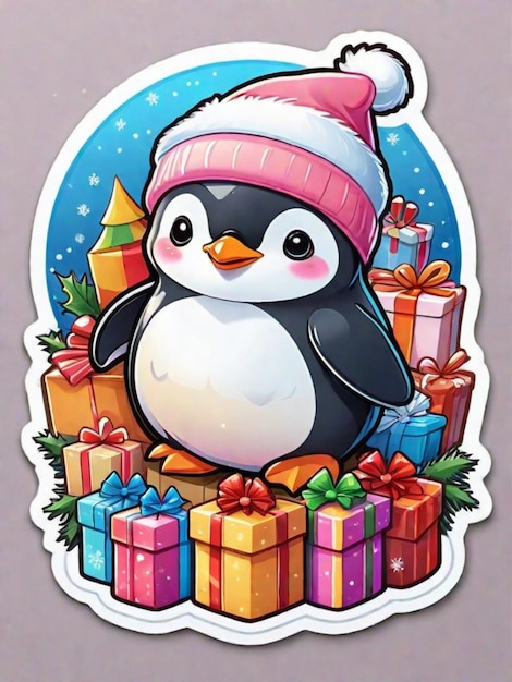 christmas penguins