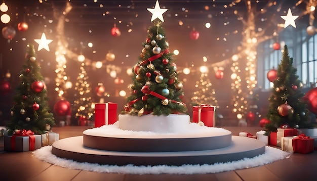 Рождественские фотографии, радостные праздничные декорации, огни и веселые моменты, социальные сети, праздничный дизайн.