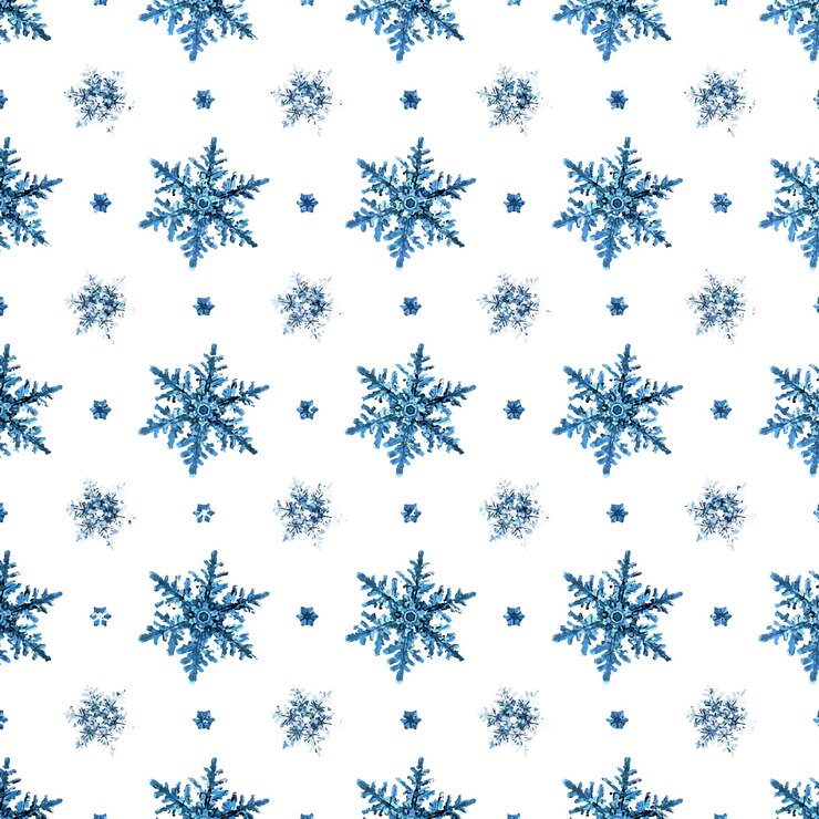 Photo christmas png blue snowflake pattern background remix of photography by wilson bentley
