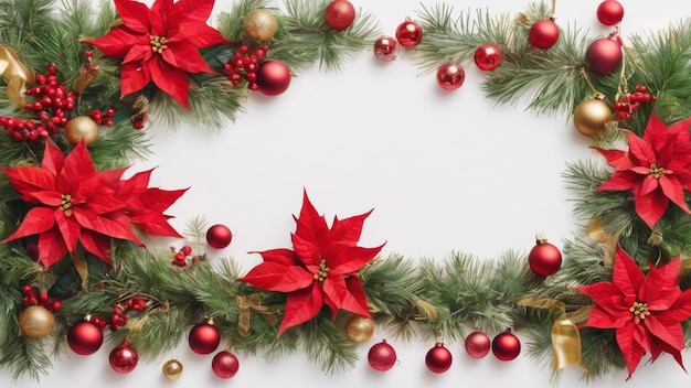 사진 크리스마스 포인세티아  ⁇ 색 바탕에  ⁇ 은 열매와  ⁇ 알