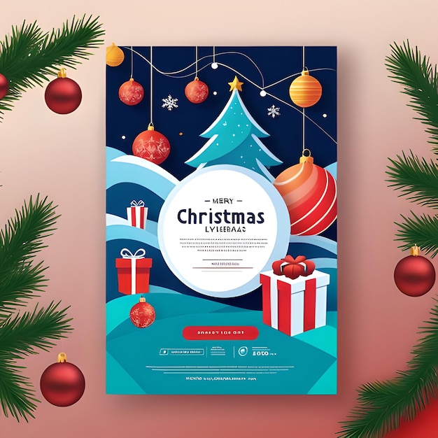 Christmas poster design