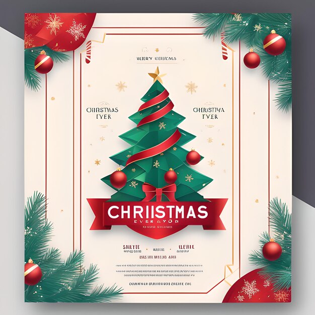 Christmas poster design