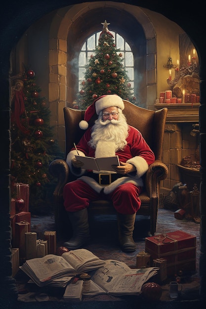 Рождественский Плакат