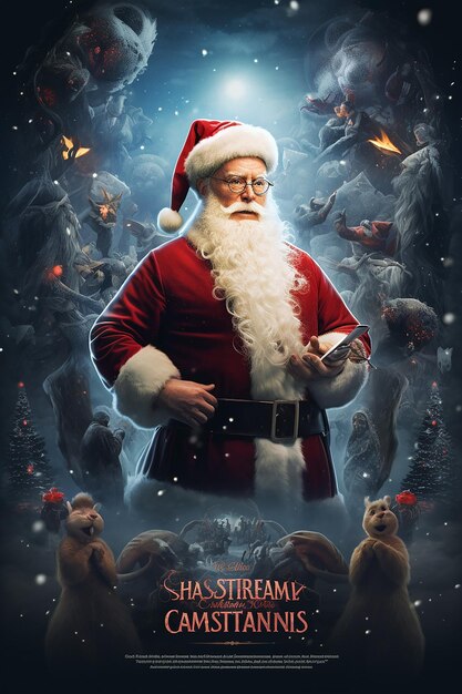 Рождественский Плакат